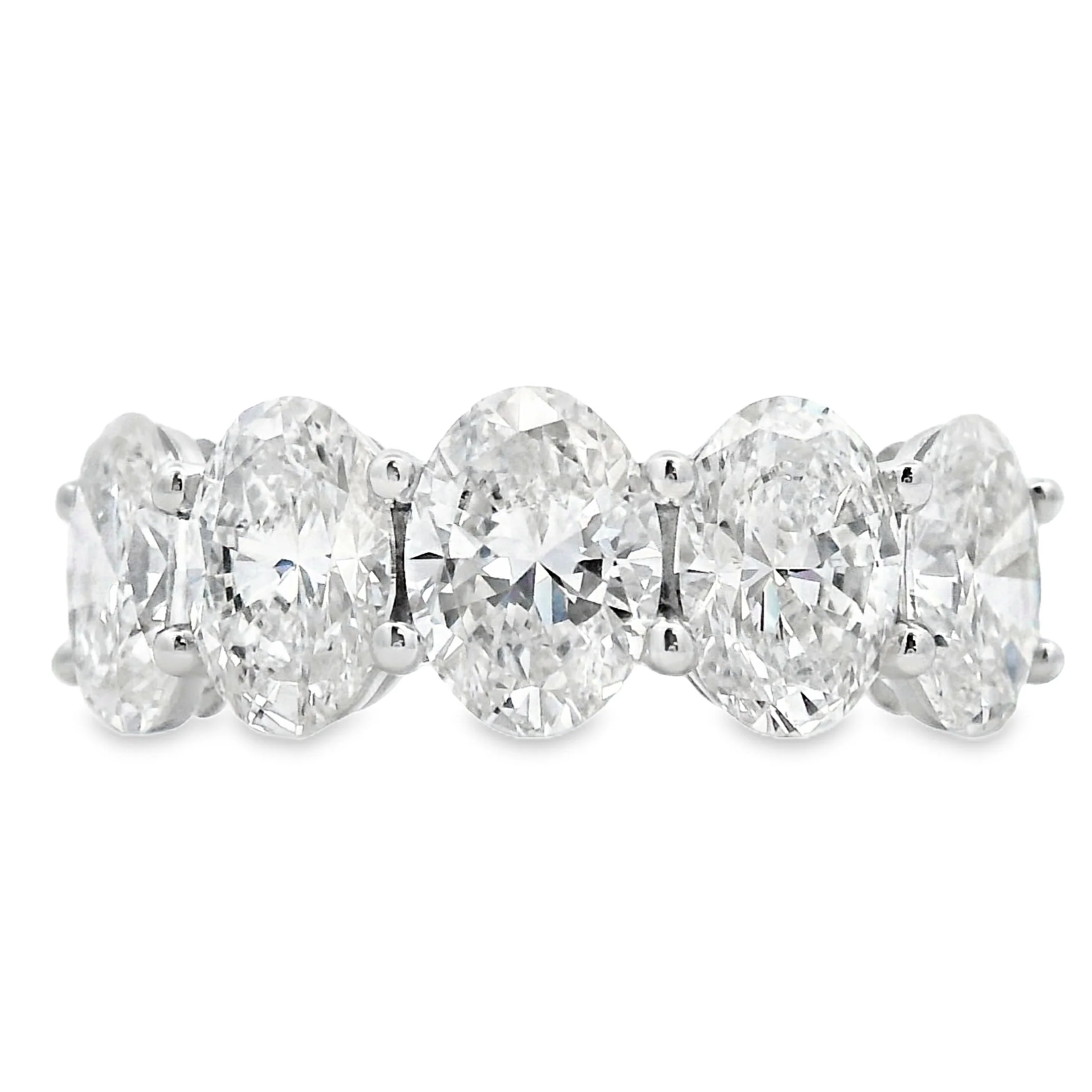 Lab Grown Diamond Wedding Band Ring 10KT White Gold