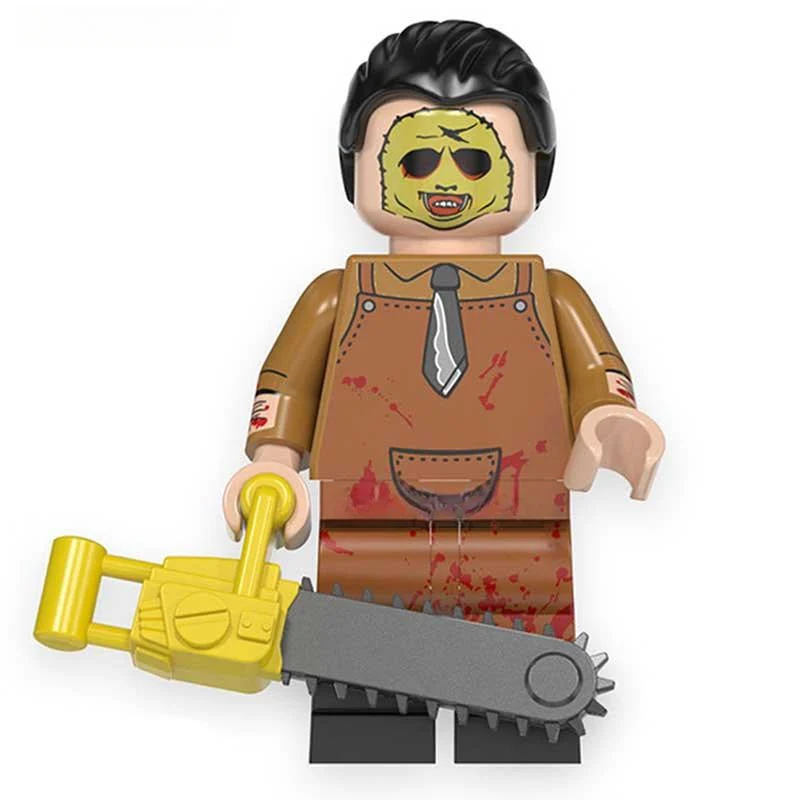 Leatherface Texas Chainsaw massacre Lego Minifigures Custom Horror Toys 1 - Image 2