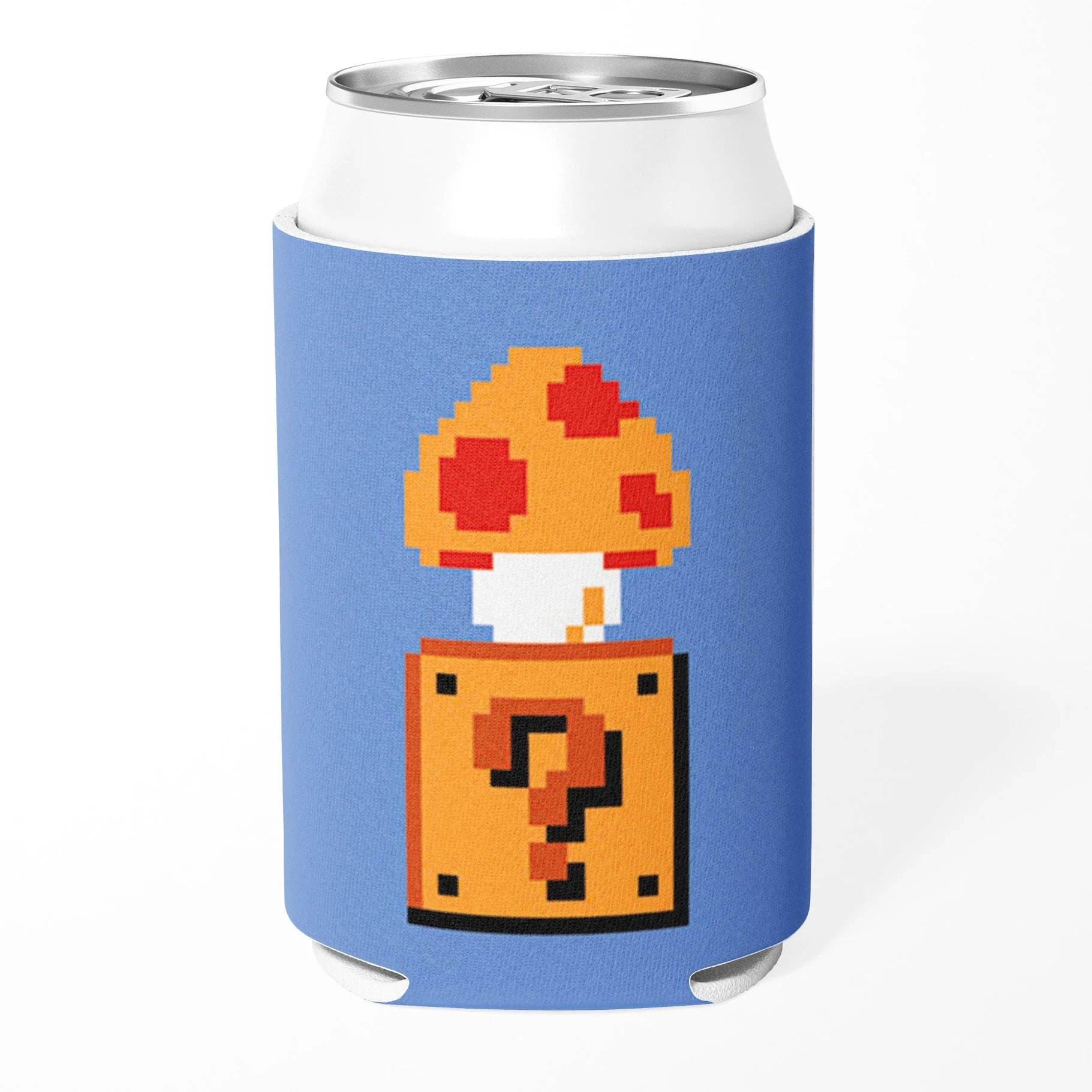 Mario Bros. Inspired Mushroom Power Up Can Cooler
