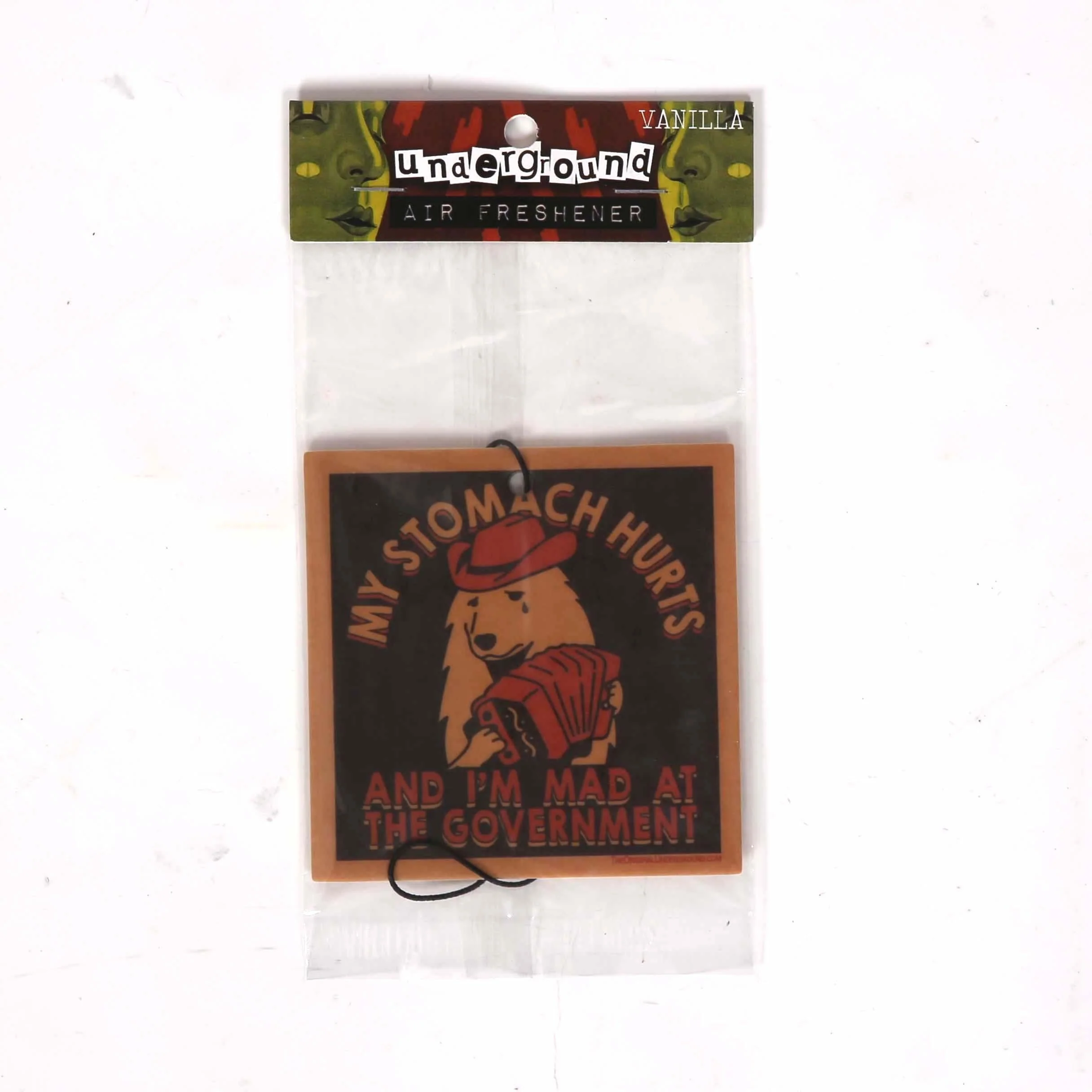 My Stomach Hurts and I'm Mad at the Government Air Freshener - Image 2