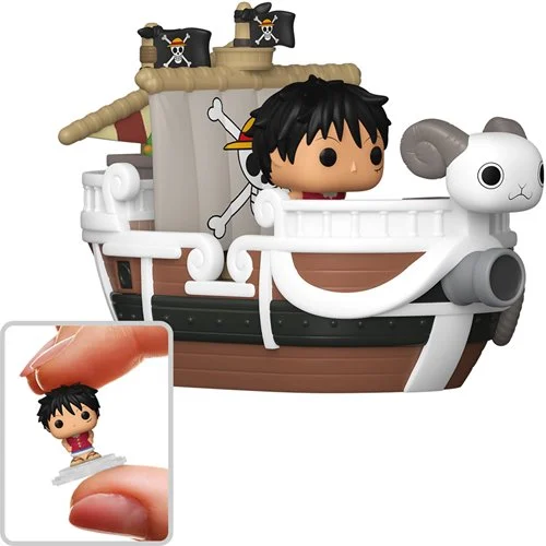 One Piece Monkey D. Luffy with Going Merry Funko Bitty Pop! Ride - Image 2