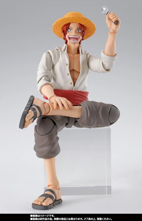 One Piece S.H.Figuarts Shanks and Monkey D. Luffy (Childhood) Action Figure - Image 2