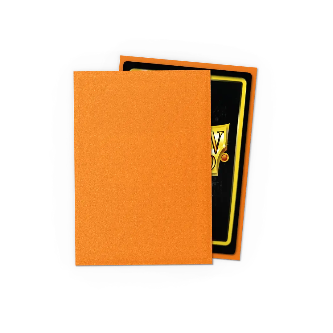 Orange - Matte Sleeves - Japanese Size - Image 2