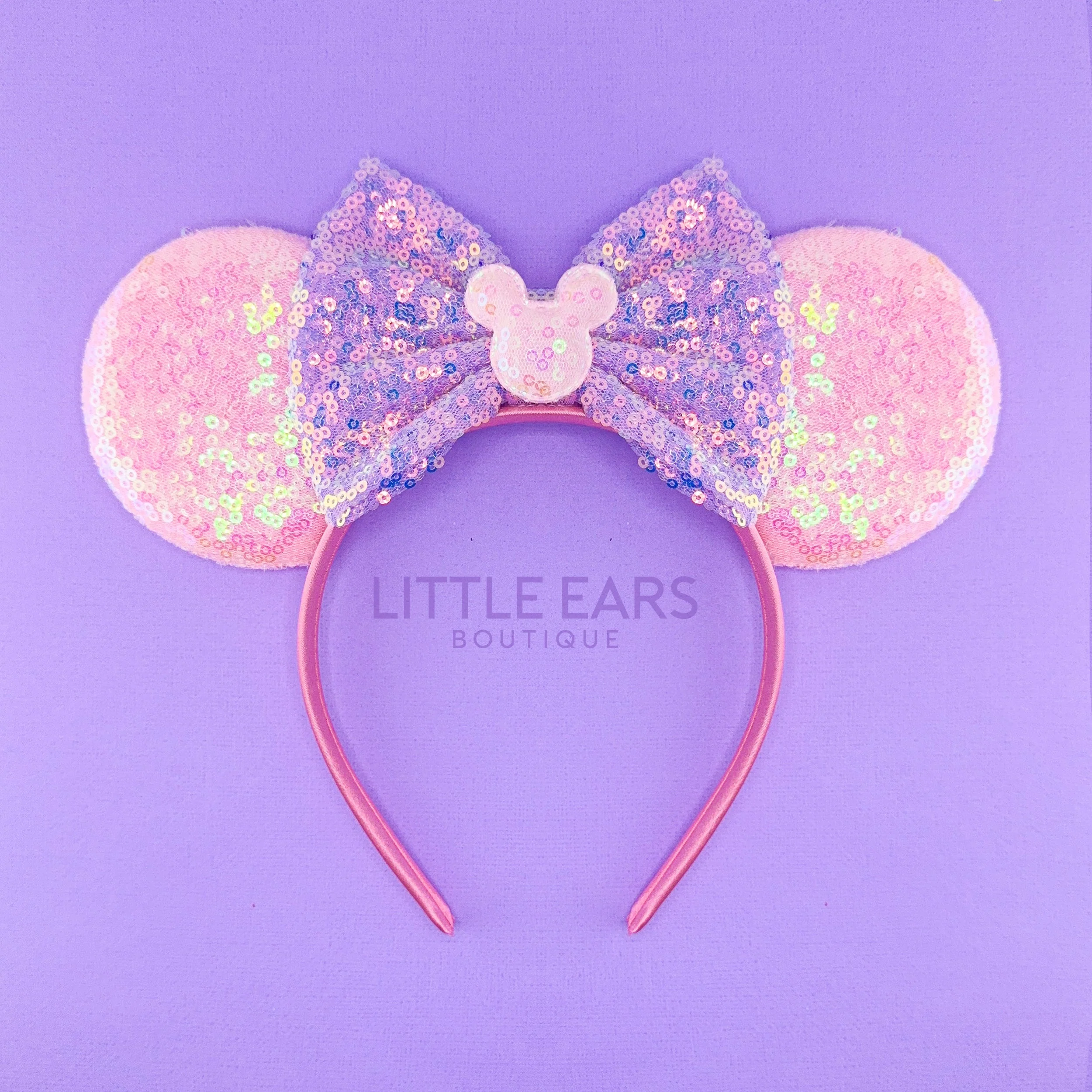 Pastel Pink & Purple Ears