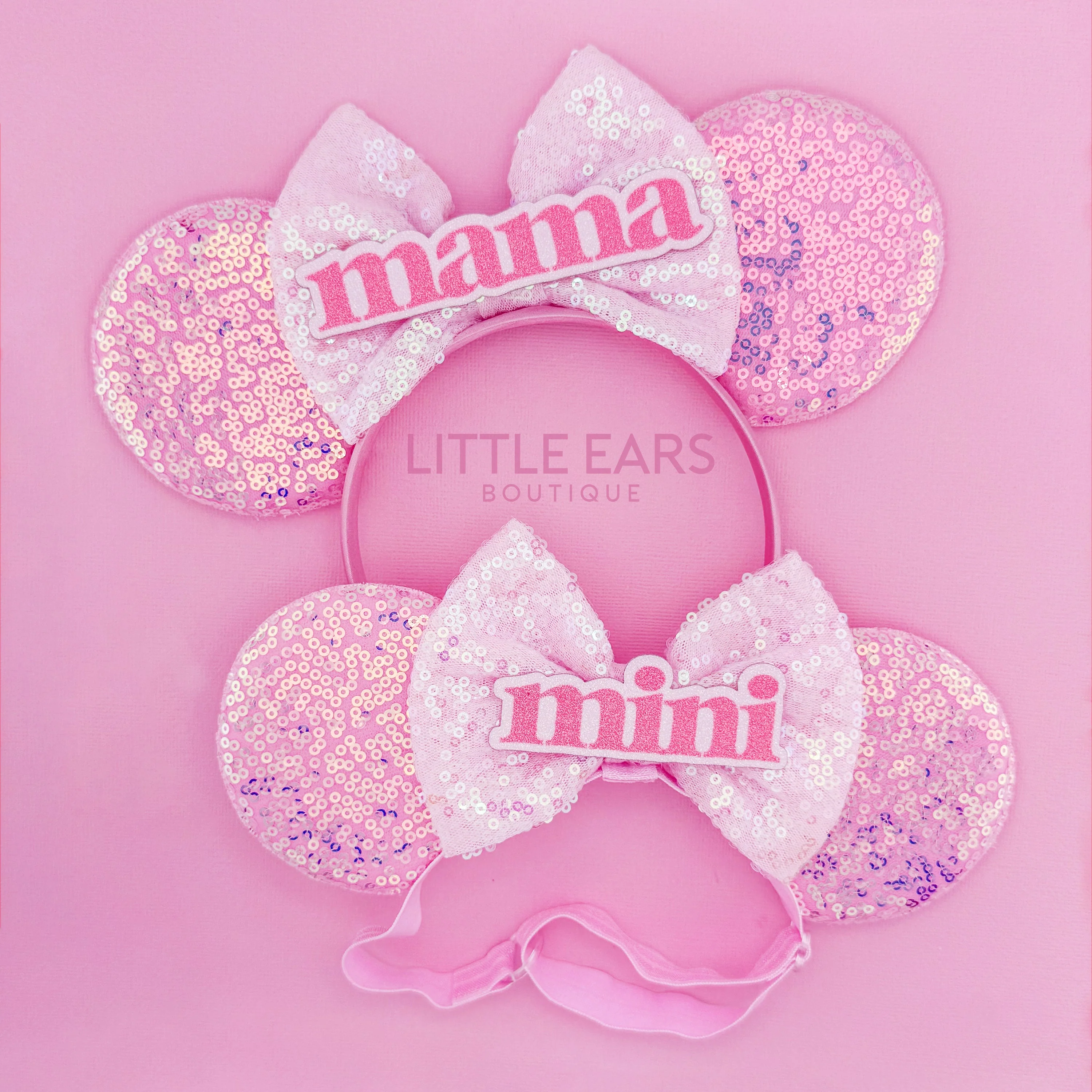 Pink Mama & Mini Ears