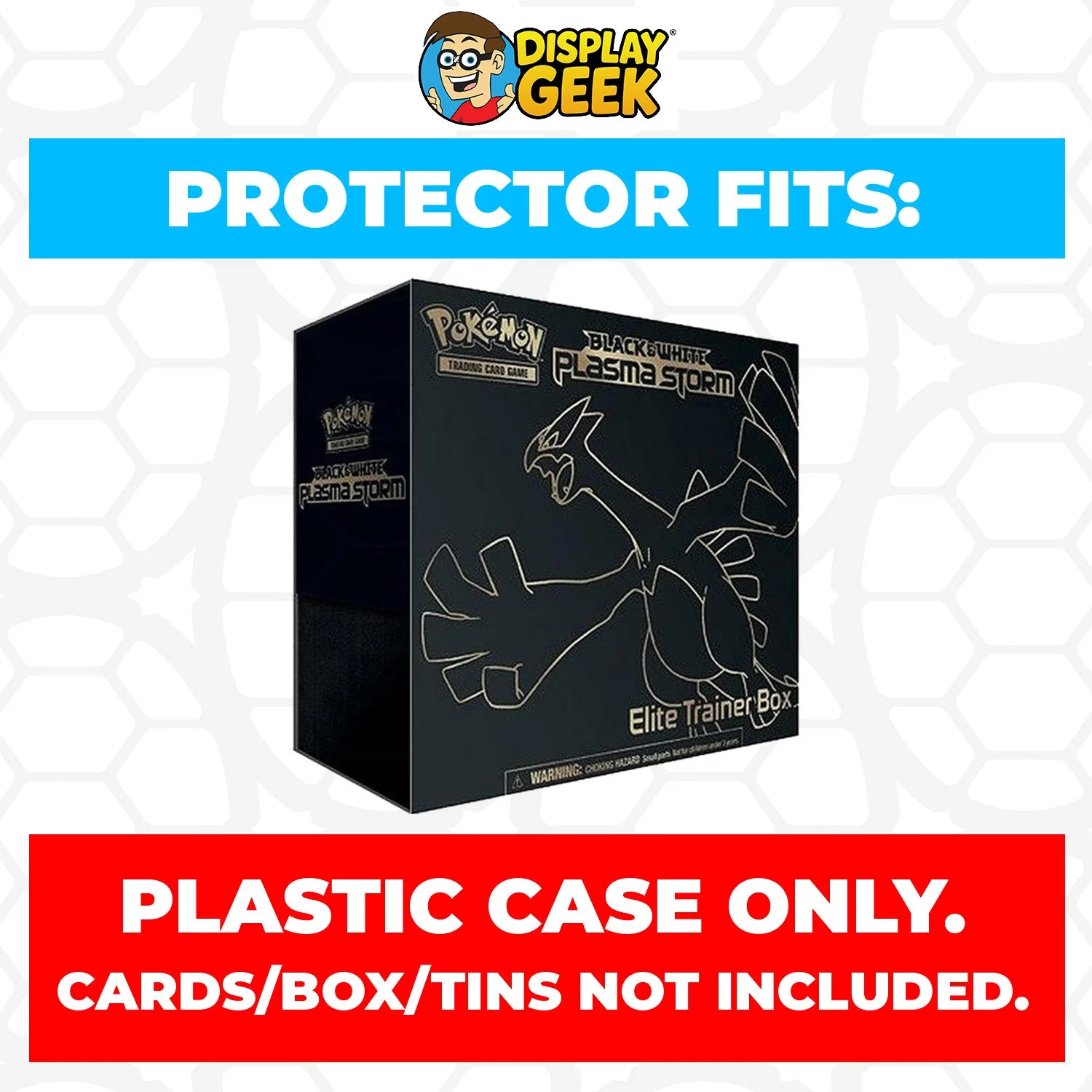Plastic Protector for Pokemon TCG 2013 Black & White Plasma Storm Lugia ETB Elite Trainer Box - Image 2