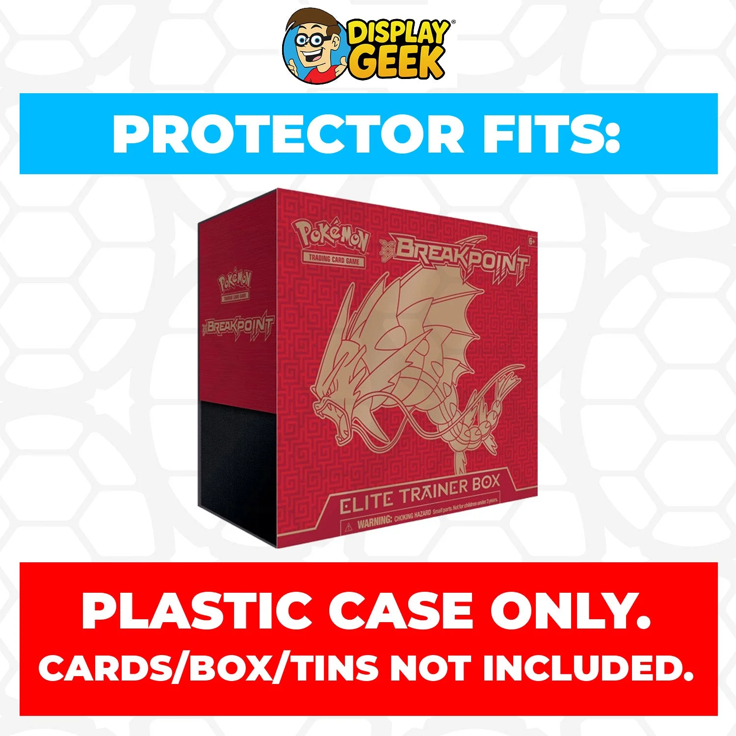 Plastic Protector for Pokemon TCG 2016 XY BREAKpoint Gyarados ETB Elite Trainer Box - Image 2