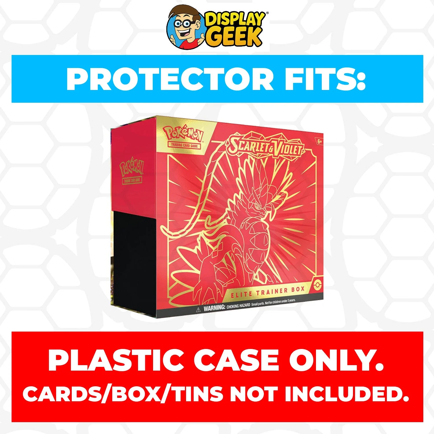 Plastic Protector for Pokemon TCG 2023 Scarlet & Violet Koraidon ETB Elite Trainer Box - Image 2