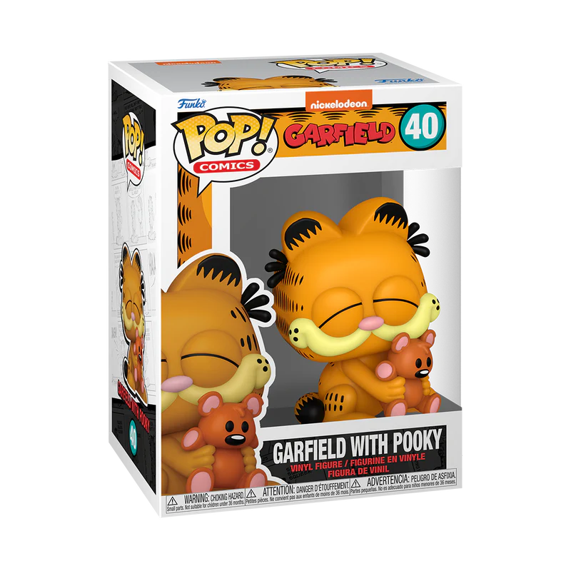 POP! Comics: Garfield– Garfield w/Pooky - Image 2