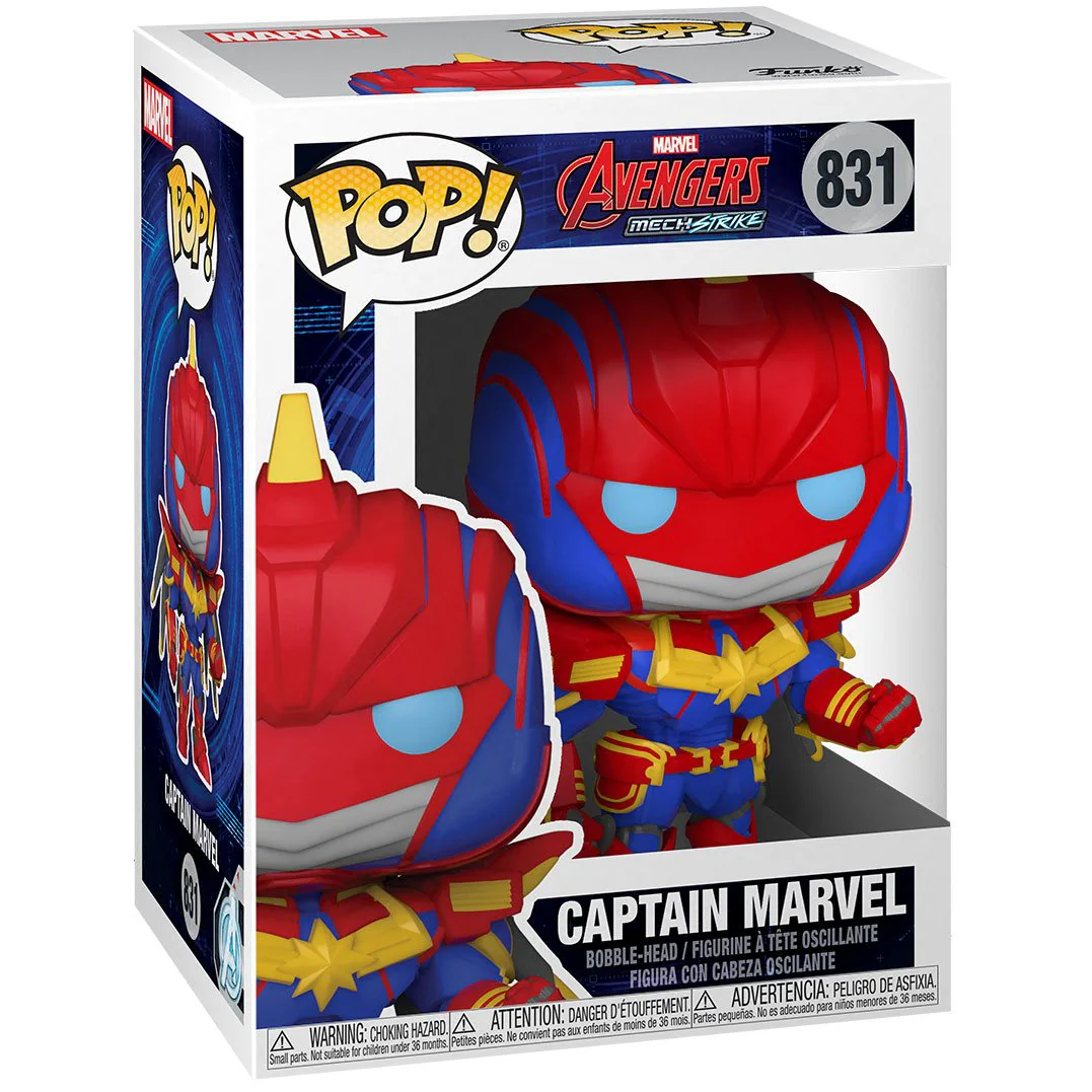 POP! Marvel Mech - Captain Marvel - Image 2
