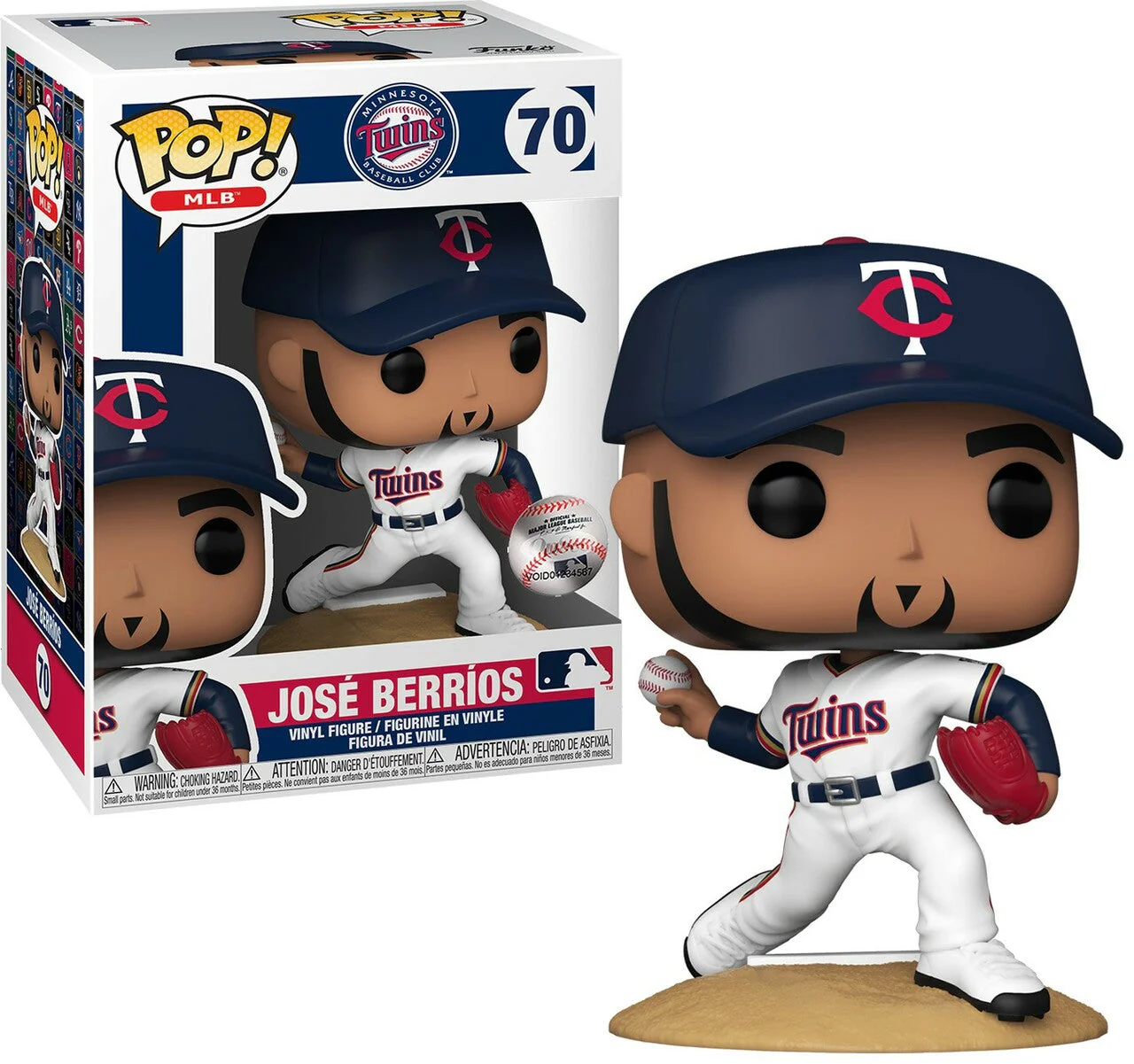 Pop! MLB: Minnesota Twins - Jose Berrios (Home Uniform)
