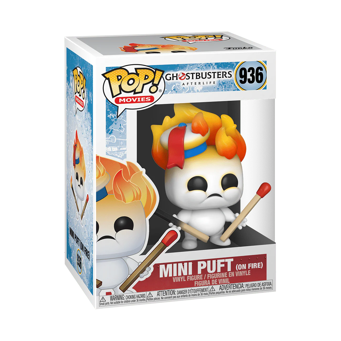 POP! Movies: Ghostbusters: Afterlife - Mini Puft on Fire - Image 2