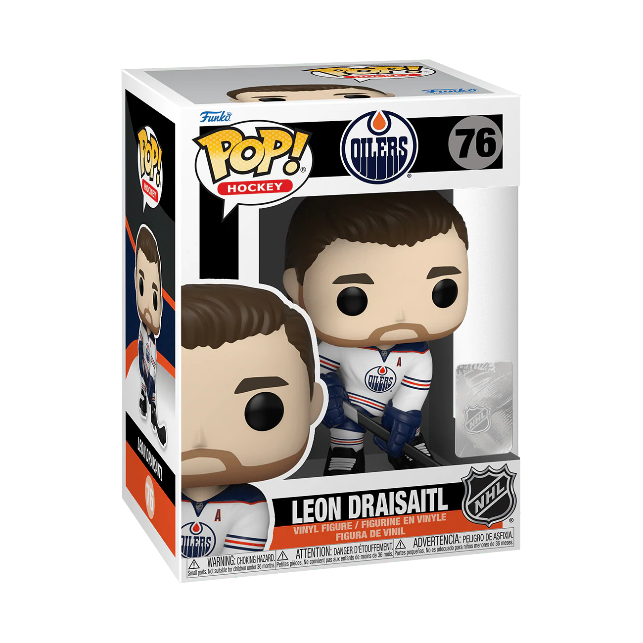 POP! NHL: Oilers - Leon Draisaitl (Road Uniform) - Image 2