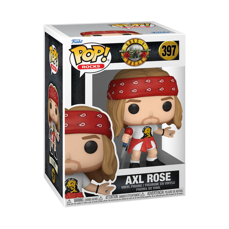POP! Rocks: GnR- Axl Rose(1992) - Image 2