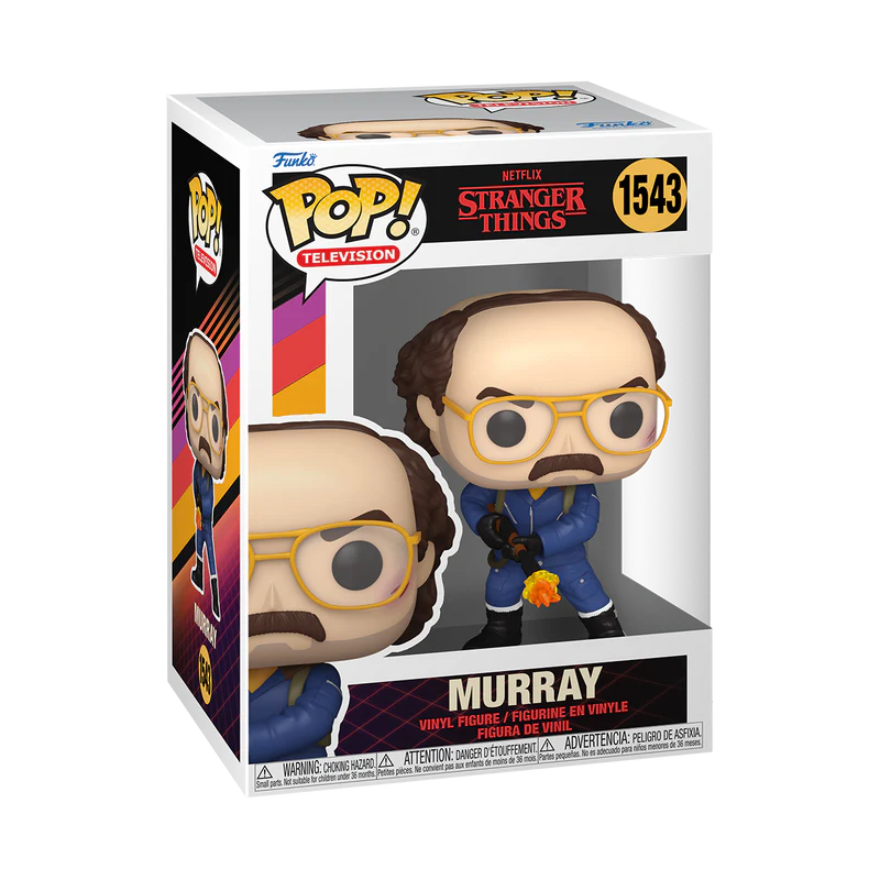 POP! TV: Stranger Things S4- Murray with flamethrower - Image 2