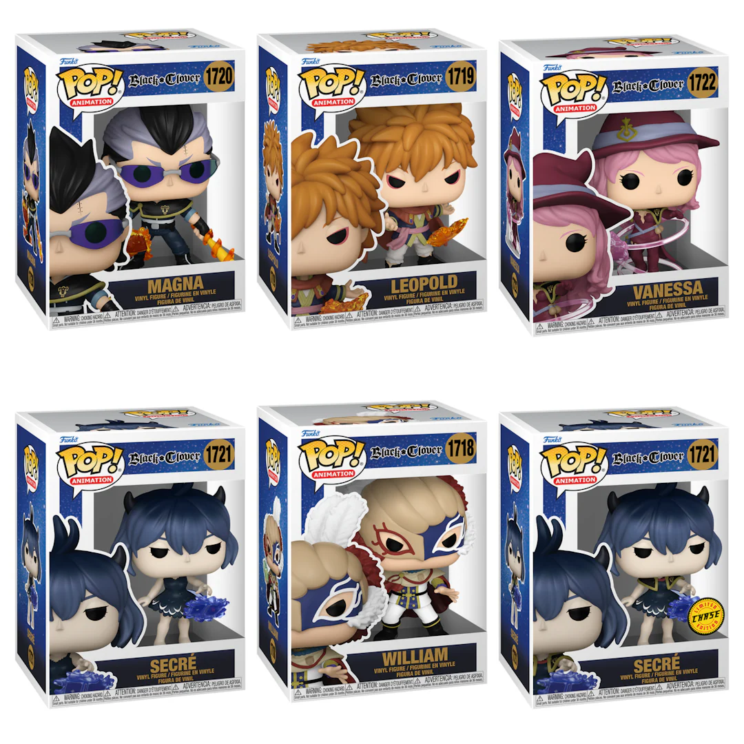 (PRE-ORDER) POP! Animation: Black Clover -  (Chase Bundle) (6)