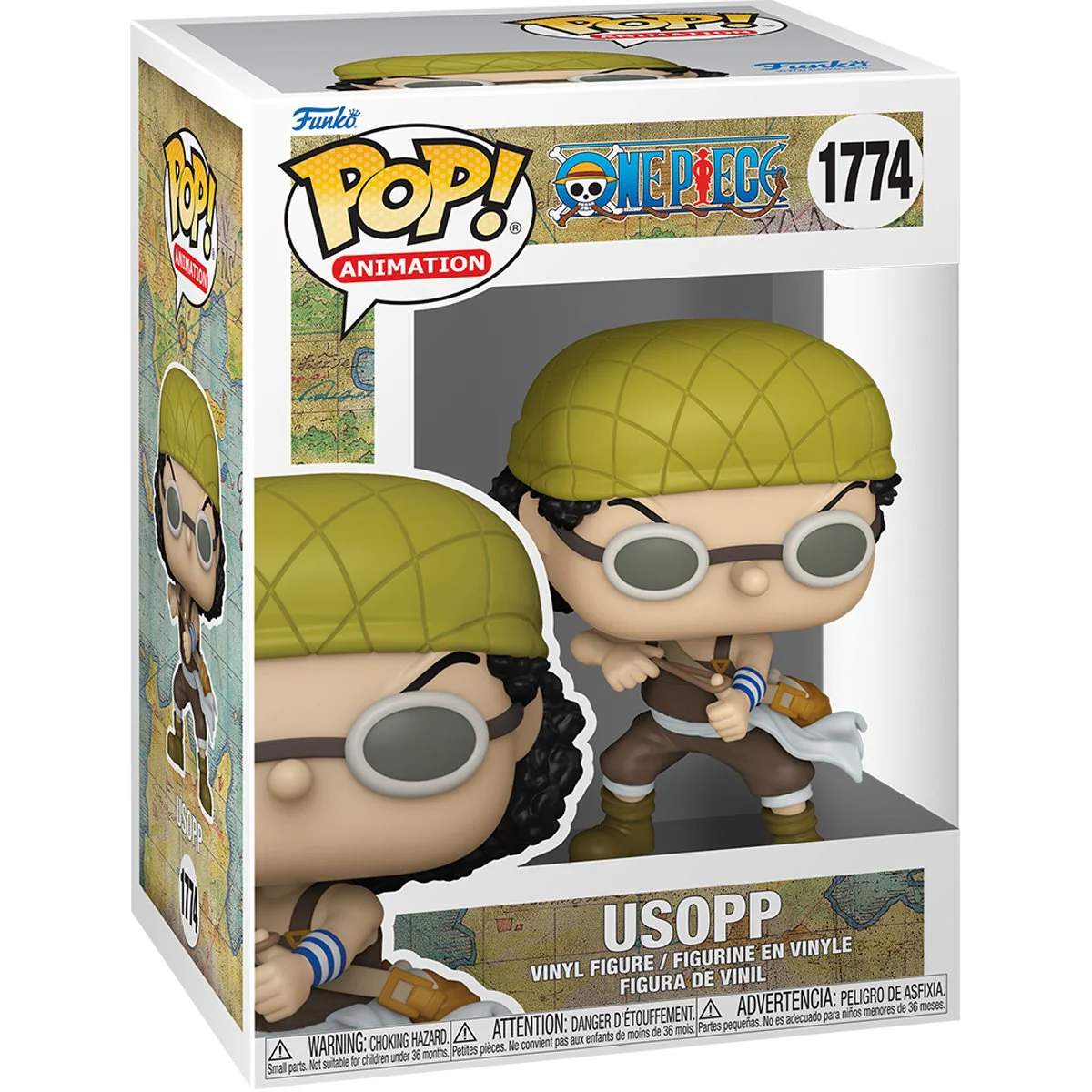 (PRE-ORDER) POP! Animation: One Piece (Refresh)- Usopp - Image 2