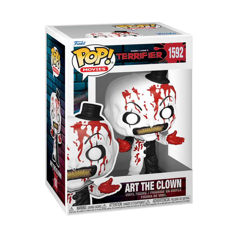 (PRE-ORDER) POP! Movies: Terrifier 2- Art the Clown (BD) - Image 2
