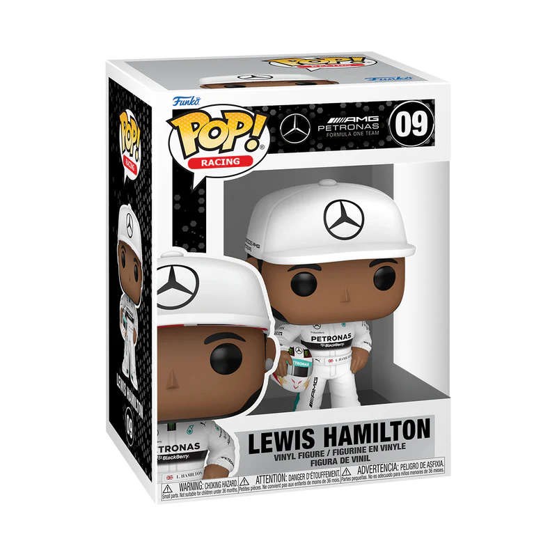 (PRE-ORDER) POP! Racing: Racing S4- Lewis Hamilton w/Helm - Image 2