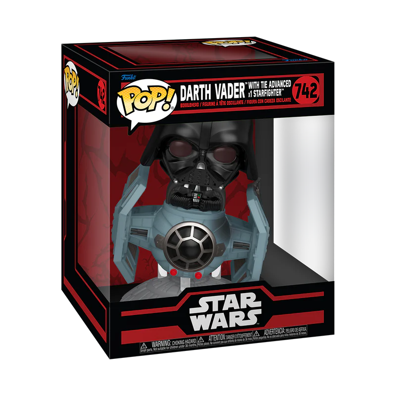 (PRE-ORDER) POP! Rides DLX: SWD- TIE Advanced x1 w/Vader - Image 2