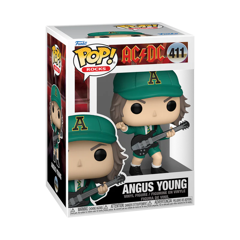 (PRE-ORDER) POP Rocks: AC/DC Angus Young(Green) - Image 2