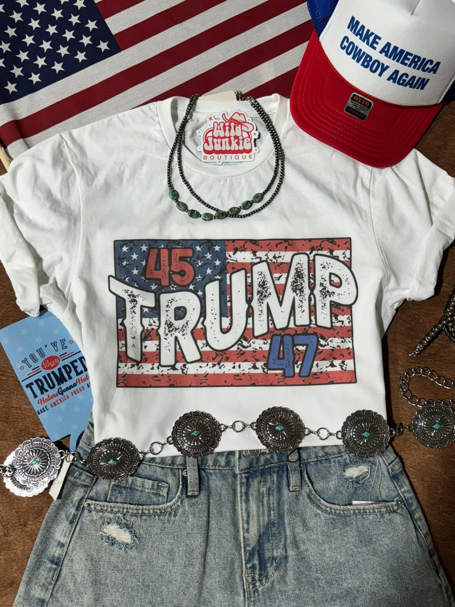 President Trump: 45 & 47 Graphic Tee - Image 2