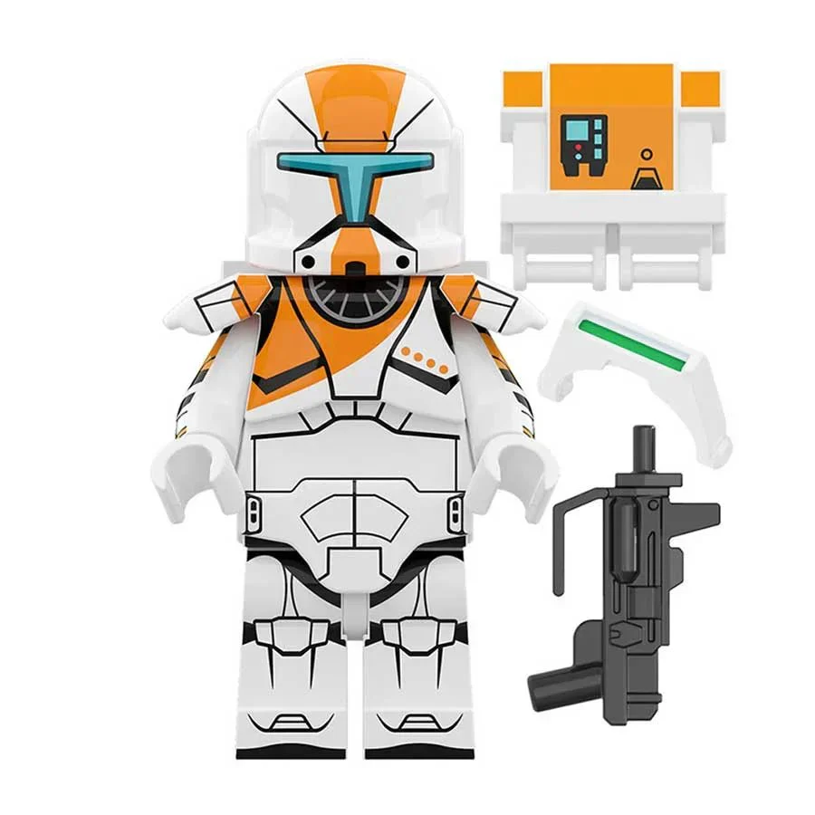 RC1138 Clone Commando "Boss" Delta SquadStar Wars Lego Minifigures Custom Toys