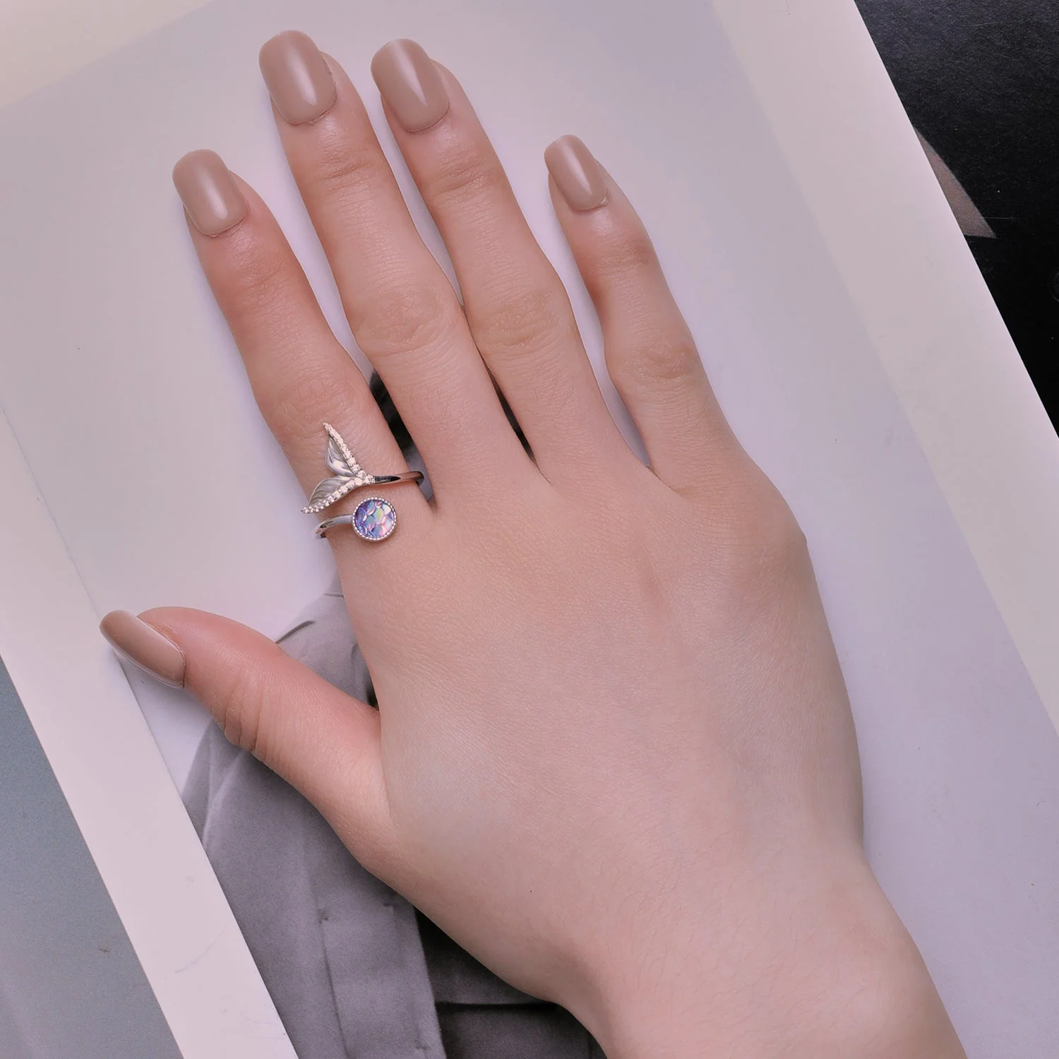 S925 Sterling Silver Pavé Setting CZ Ring for Women - Image 5