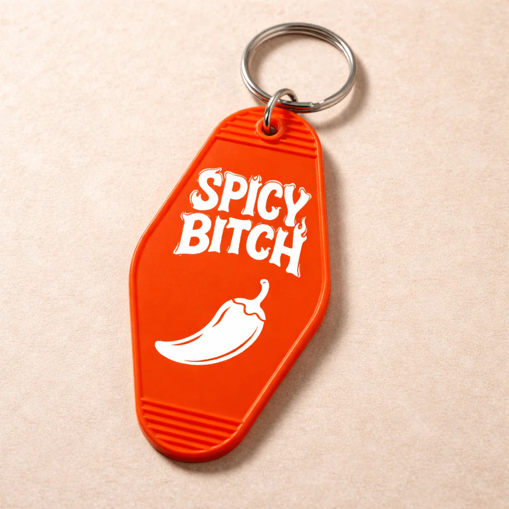 Spicy B--ch Room Keychain - Image 2