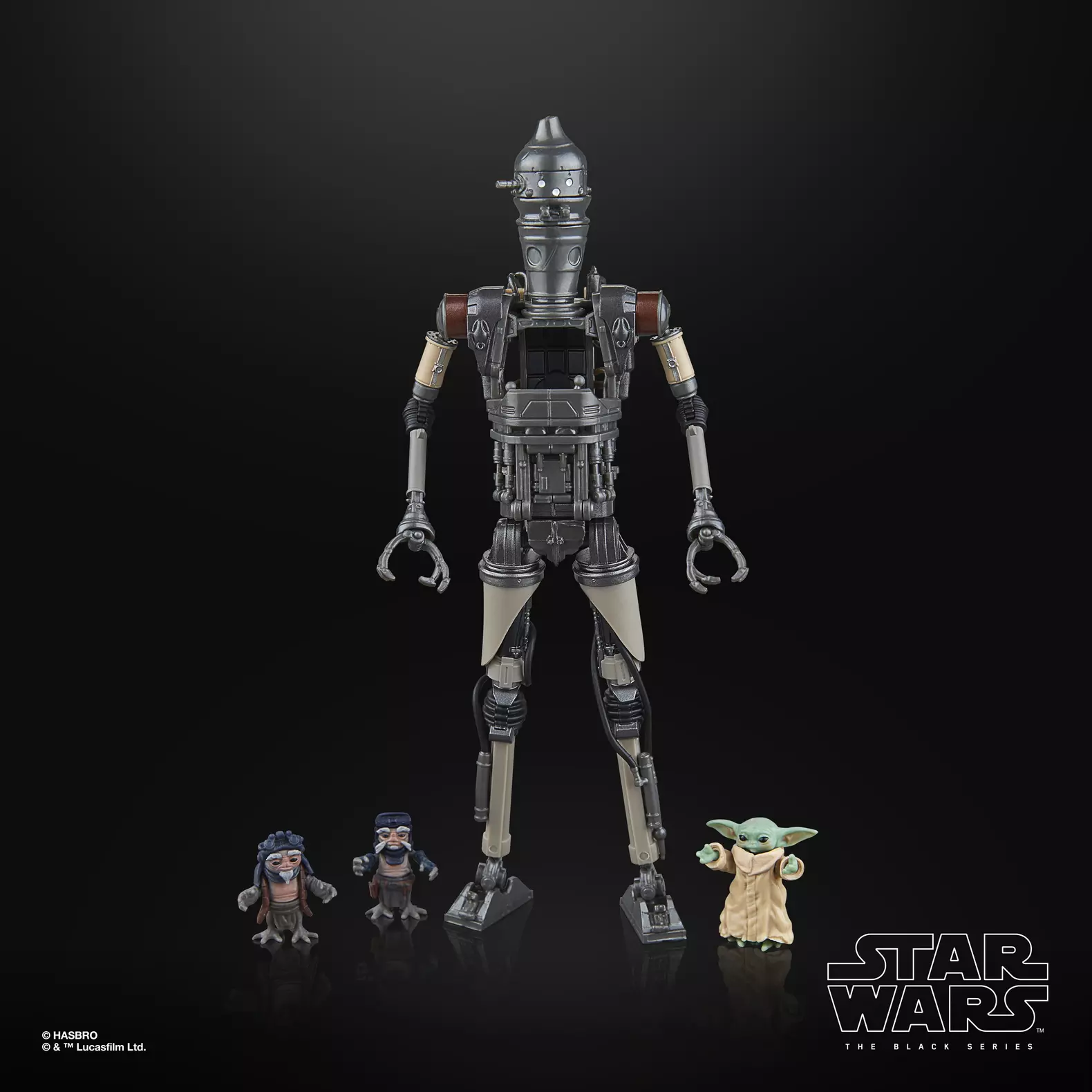 STAR WARS The Black Series Deluxe IG-12 & Grogu