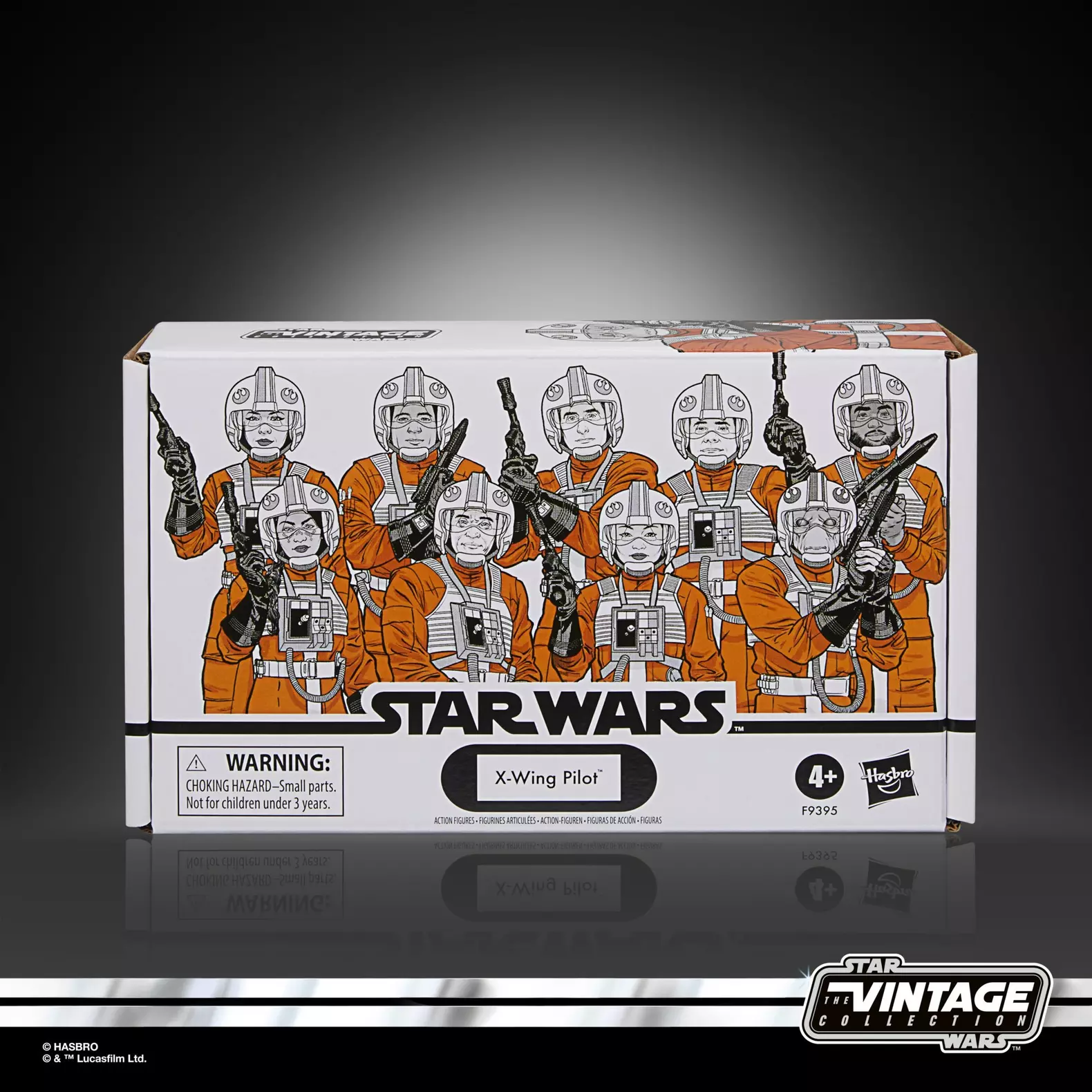 Star Wars The Vintage Collection X-Wing Pilot 4-Pack - Image 2