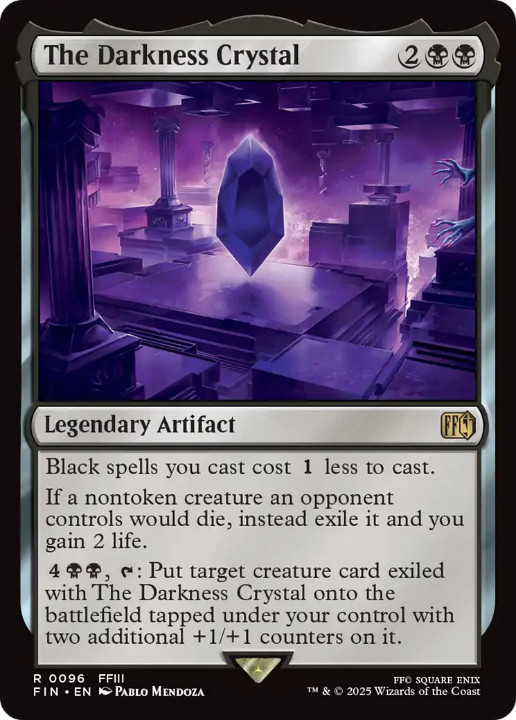The Darkness Crystal (FIN-096) - FINAL FANTASY Foil