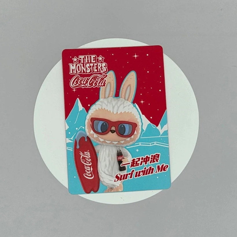 The Monster's Coca-Cola Figures - Card Confirmed Surf with Me - Image 2