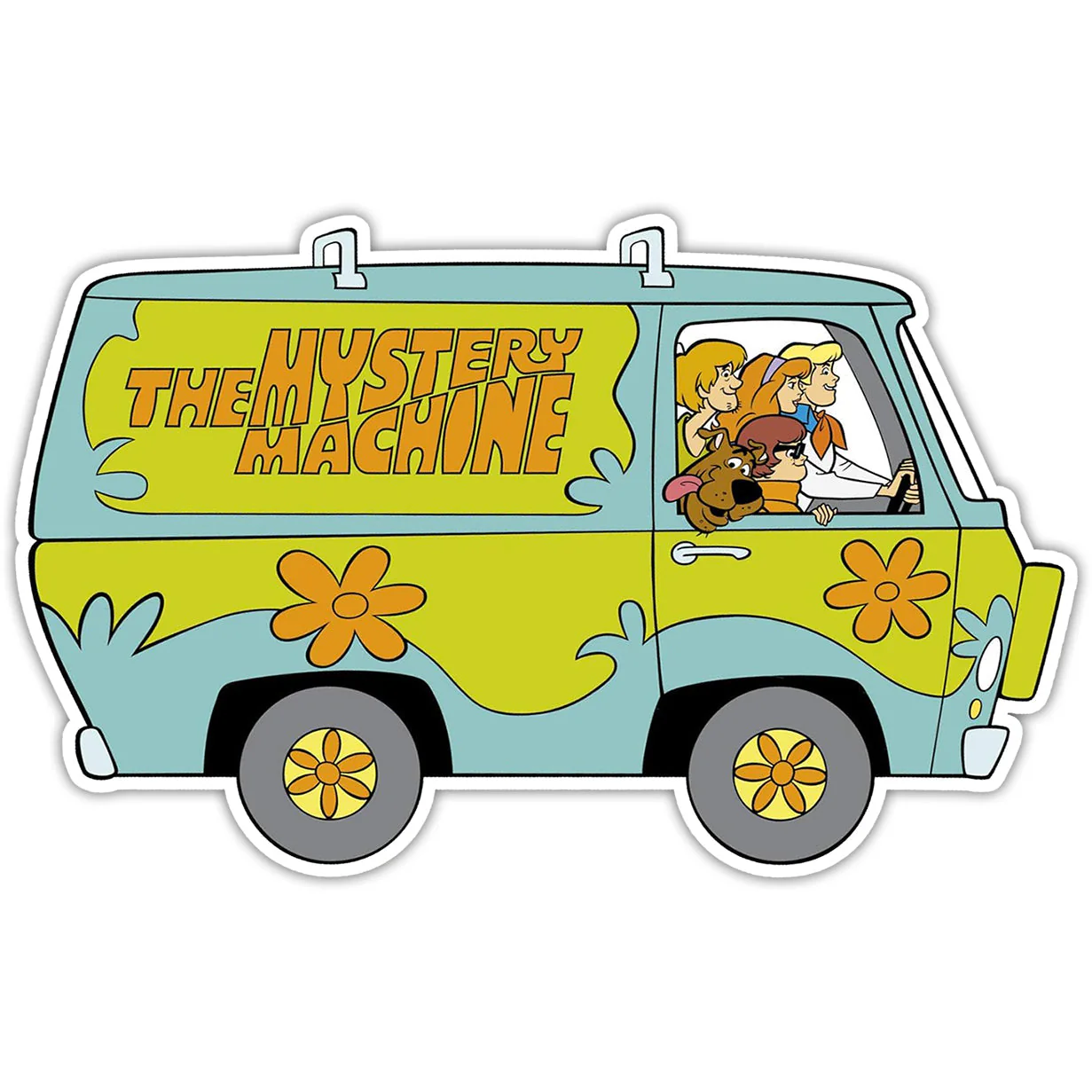 The Mystery Machine Sticker