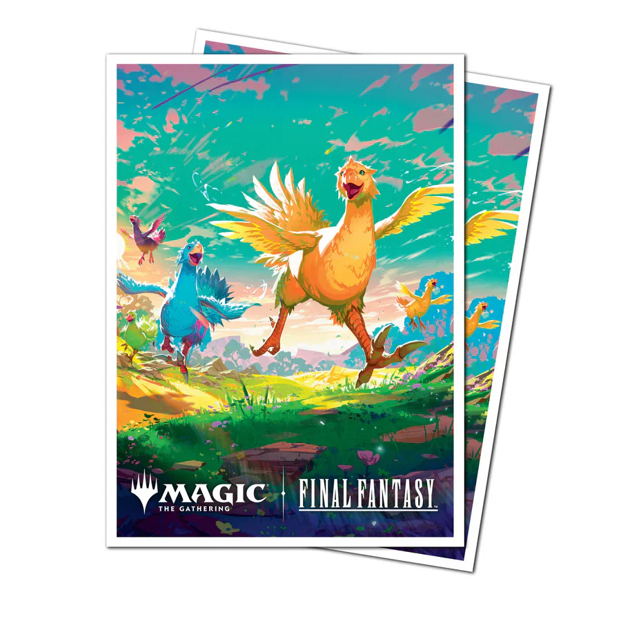 Ultra Pro Apex Sleeves Magic the Gathering Final Fantasy - Chocobo