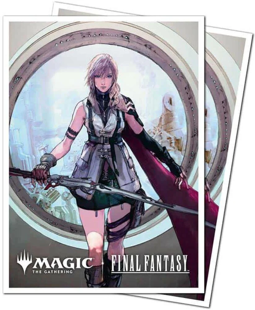 Ultra Pro Apex Sleeves Magic the Gathering Final Fantasy - Lightning Army Of One