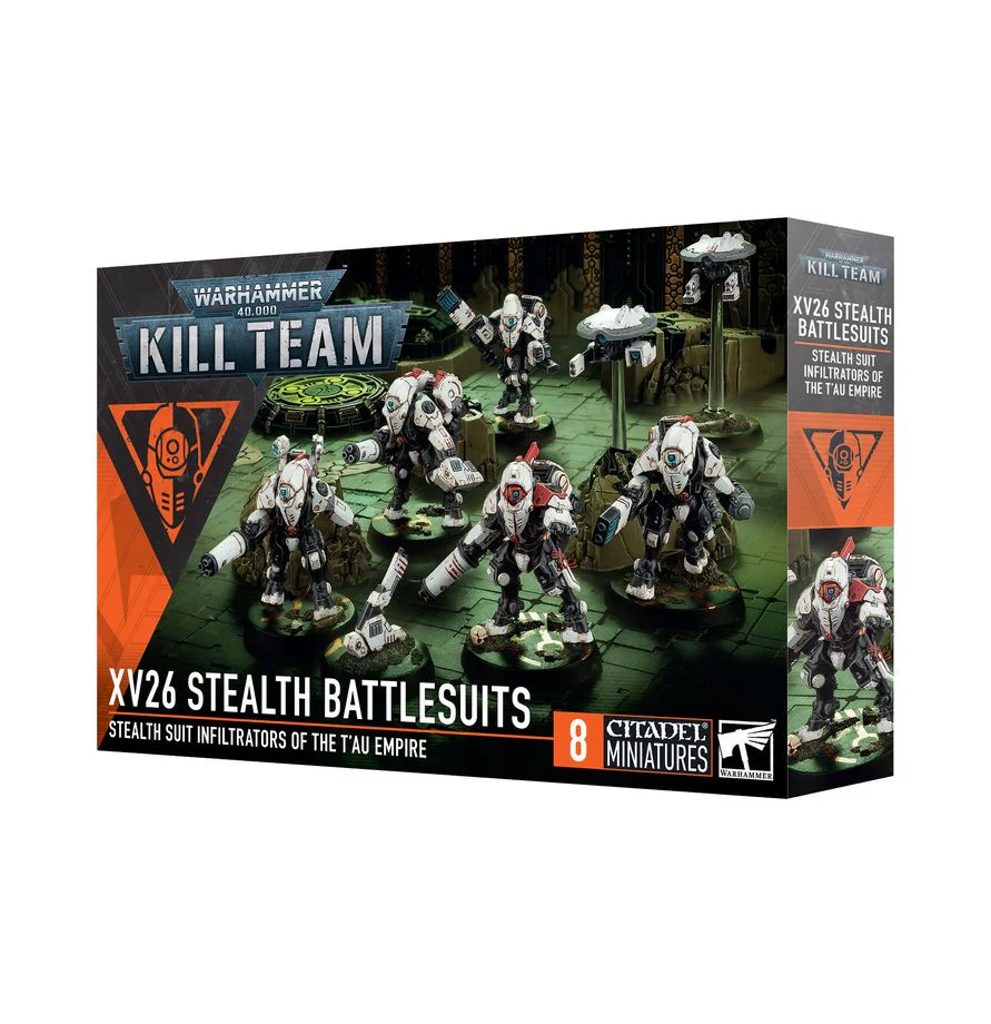 Wahammer 40k: Kill Team - T'au Empire Stealth Battlesuits