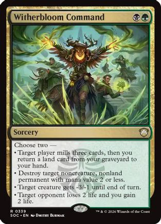 Witherbloom Command (SOC-339) - Commander: Secrets of Strixhaven