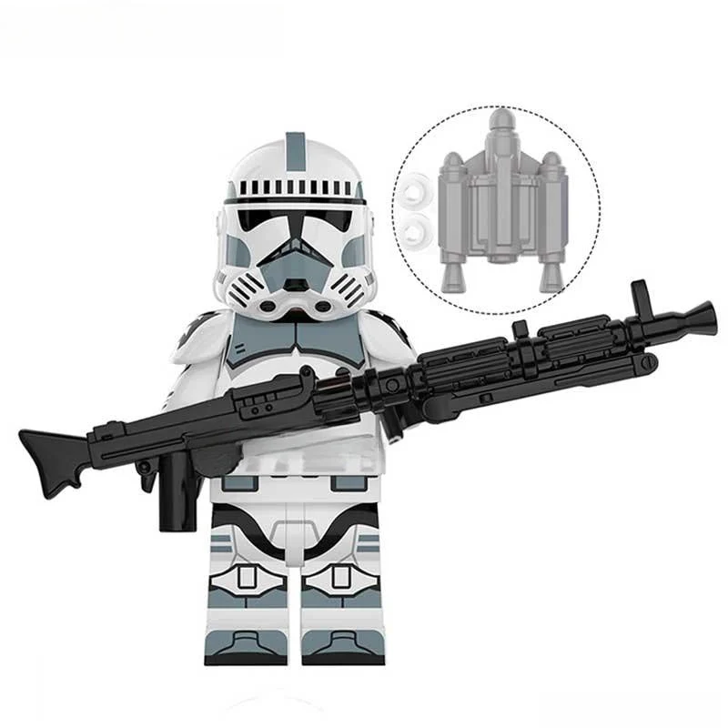 Wolf pack 104th Kamino Clone trooper Lego Star Wars Minifigures Custom Toys 6 - Image 2